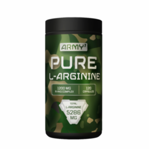 Army1 Pure L-arginine 120 kaps – L-arginín pre prekrvenie a výkonnosť