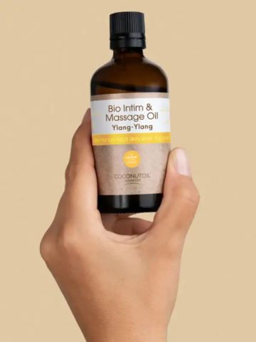 Coconutoil Cosmetics Bio Intímny a masážny olej Ylang-Ylang – 80 ml | Coconutoil Cosmetics