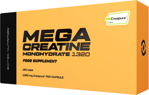 Scitec Mega Creatine Monohydrate 1320 120 kapsúl