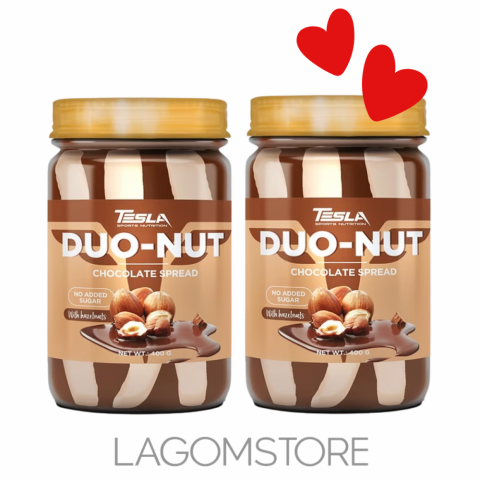 Čokoládový krém TESLA DUO-NUT v 400g balení