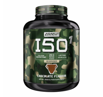 Army1 Iso 1000 g – prémiový srvátkový izolát s rýchlou vstrebateľnosťou a vysokým obsahom bielkovín