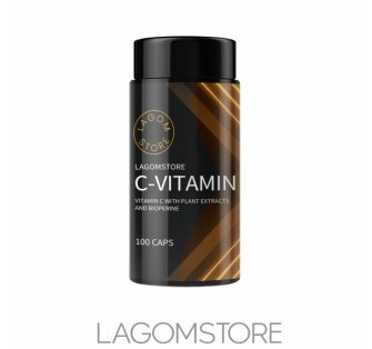 Lagomstore C-Vitamin 1000 mg – kapsuly s 1000 mg vitamínu C z rastlinného zdroja