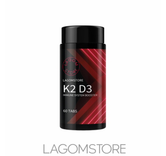 Lagomstore K2 + D3 Vitamin – kapsuly na podporu kostí a imunitného systému