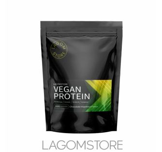 Lagomstore Vegan Protein 500 g – rastlinný proteín z hrachového a ryžového zdroja pre regeneráciu a rast svalov
