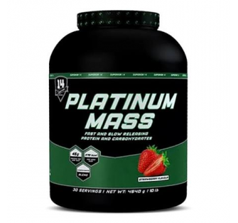 SUPERIOR14 PLATINUM MASS 2270g Superior14 Platinum Mass 2270 g – prémiový gainer na priberanie svalovej hmoty